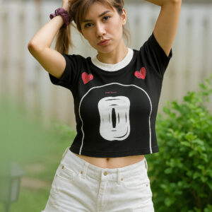 WOMEN LOVE CROP TOP