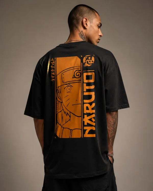Naruto Shadow Legacy Oversized Anime T-Shirt